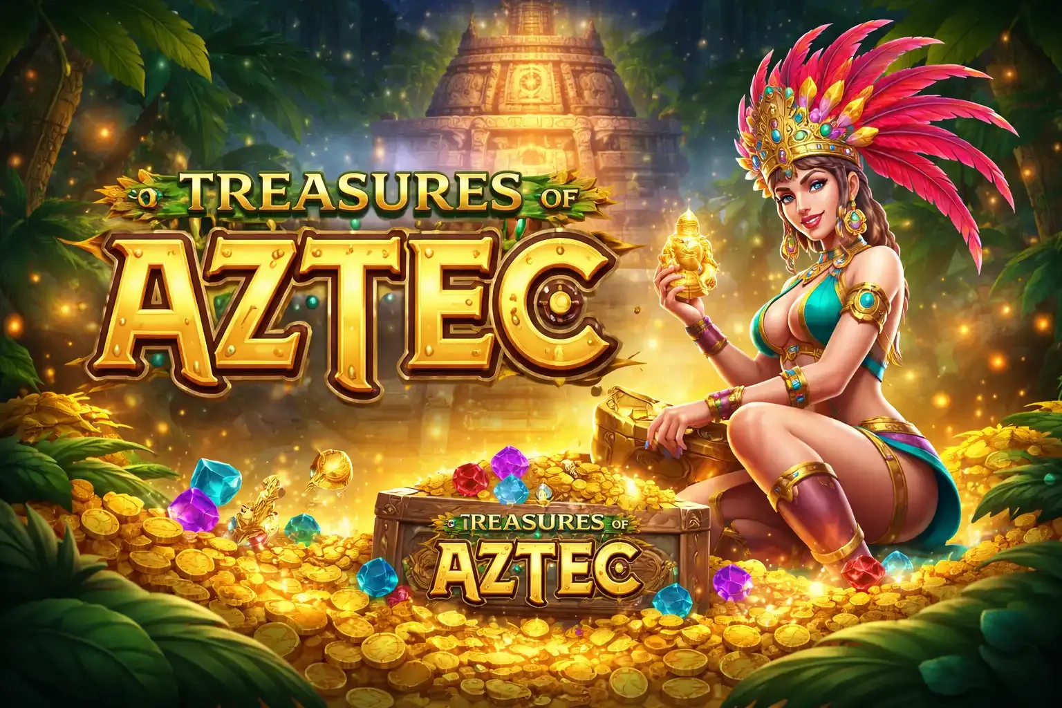 До 100 фриспин Aztec слоттарына